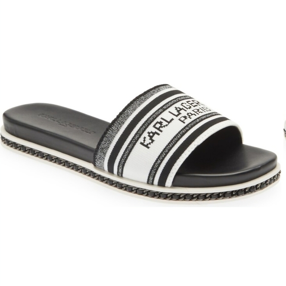 Karl Lagerfeld Shoes - Karl Lagerfeld Paris Blix Slide Sandal size 7.5